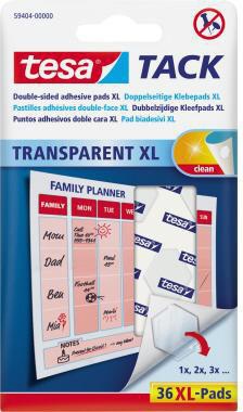 TESA Klebepad tesa® TACK Transparent große Papiere