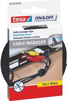 TESA Kabelbinder tesa® On & Off® Cable Manager Polyamid