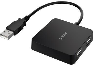 [9199152874] HAMA USB-Hub Hama USB-A 4 freie Anschlüsse schwarz