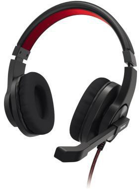 HAMA Headset Hama HS-USB400 V2 USB-A rot/schwarz
