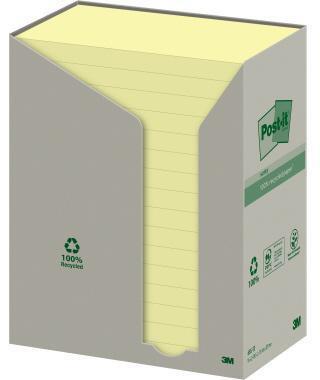 POST-IT Haftnotiz Post-it® Recycling Notes Tower 127 x 76