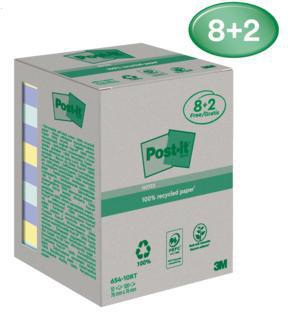 POST-IT Haftnotiz Post-it® Recycling Notes 76 x 76 mm (B x