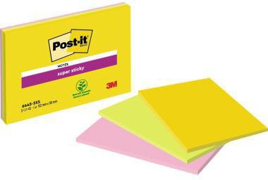 POST-IT Haftnotiz Post-it® Super Sticky Meeting Notes 152