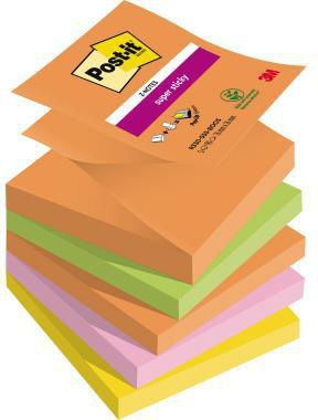 POST-IT Haftnotiz Post-it® Super Sticky Z-Notes Boost