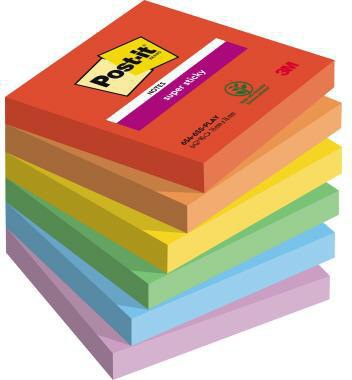 POST-IT Haftnotiz Post-it® Super Sticky Notes Playful