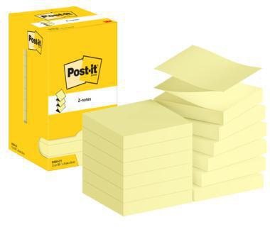 [9199153121] POST-IT Haftnotiz Post-it® Z-Notes 76 x 76 mm (B x H) (76 x 76 mm (B x H))