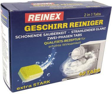 REINEX Spülmaschinentabs REINEX 40 St./Pack.