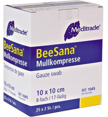 SÖHNGEN Kompresse SÖHNGEN® 10 x 10 cm (B x L) 100 %