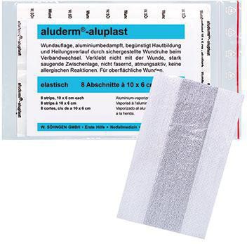 ALUDERM Erste Hilfe Nachfüllset aluderm® aluplast Verbandkasten nach