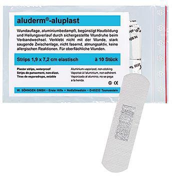 [9199153191] ALUDERM Wundpflaster aluderm® aluplast 1,9 x 7,2 cm (B x L)