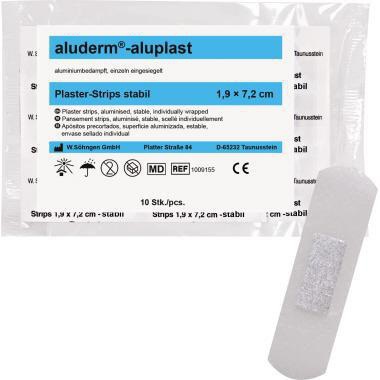 [9199153200] ALUDERM Wundpflaster aluderm® aluplast 1,9 x 7,2 cm (B x L)
