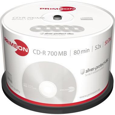 PRIMEON CD-R PRIMEON 700Mbyte 52x 50 St./Pack.