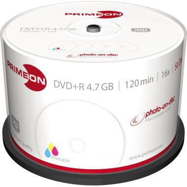 PRIMEON DVD+R PRIMEON 4,7Gbyte 16x 50 St./Pack.