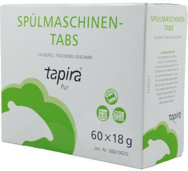 [9199153584] TAPIRA Spülmaschinentabs tapira 60 x 18 g/Pack.