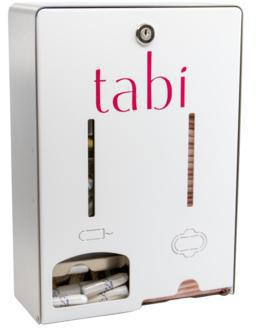 TABI Tampon- und Bindenspender tabi 21,3 x 30,2 x 9,3 cm (B x H x T) 40