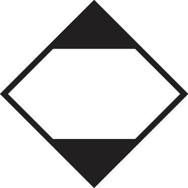 DR-LABEL Hinweisetikett DR-Label 100 x 100 mm (B x H) Papier