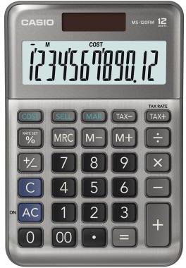 CASIO Tischrechner CASIO® MS-120FM 101 x 27,6 x 148,5 mm (B