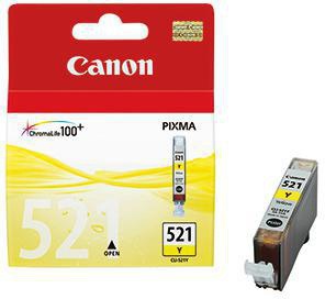 [9199153819] CANON Tintenpatrone Canon Originalzubehör CLI-521Y ca. 530