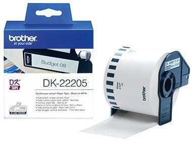[9199153868] BROTHER Endlosetikett Brother 62 mm x 30,5 m (B x L) Papier