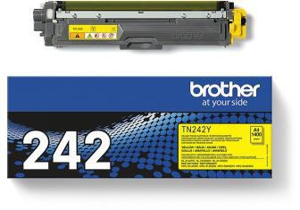 BROTHER Toner Brother Originalzubehör TN-242Y