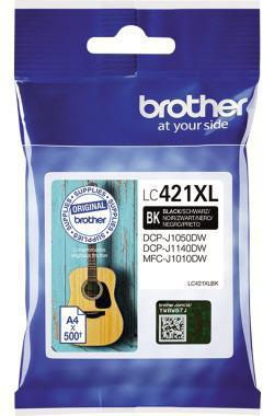 [9199153950] BROTHER Tintenpatrone Brother Originalzubehör LC-421XLBK