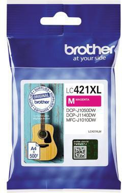 BROTHER Tintenpatrone Brother Originalzubehör LC-421XLM
