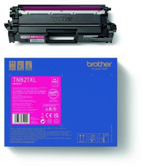 BROTHER Toner Brother Originalzubehör TN-821XLM