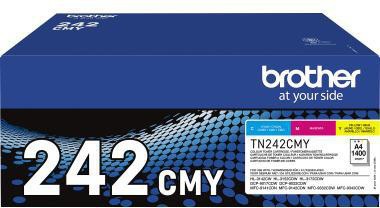 BROTHER Toner Brother Originalzubehör TN-242CMY ca. 3