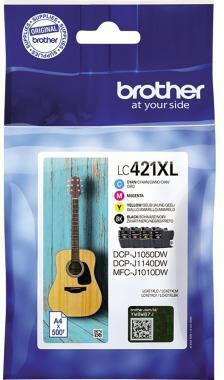 BROTHER Tintenpatrone Brother Originalzubehör LC-421XL ca. 4