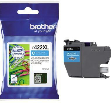 BROTHER Tintenpatrone Brother Originalzubehör LC-422XLC