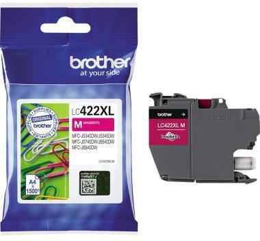 BROTHER Tintenpatrone Brother Originalzubehör LC-422XLM