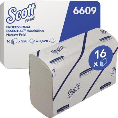 SCOTT Papierhandtuch Scott® EssentialT 21,2 x 18,6 cm (B x L)