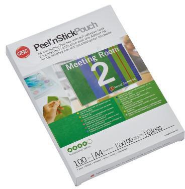 [9199154143] GBC Laminierfolie GBC® Peel'n Stick 216 x 303 mm (B x H)