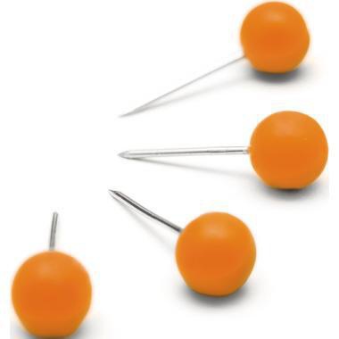 [9199154174] NOBO Pinnwandnadel Nobo® 6 x 13 mm (D. x L) Kunststoff