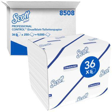 SCOTT Toilettenpapier Scott® 36 2-lagig Tissue weiß 220
