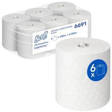 SCOTT Handtuchrolle Scott® EssentialT 19,8 cm x 350 m (B x