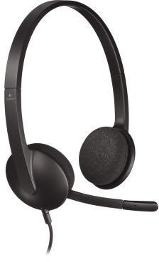 LOGITECH Headset Logitech H340 USB-A-Stecker schwarz