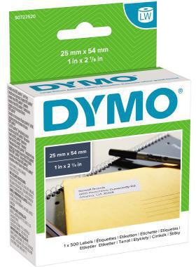 [9199154418] DYMO Adressetikett DYMO® Original 25 x 54 mm (B x H) Papier