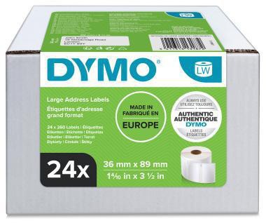 [9199154424] DYMO Adressetikett DYMO® 36 x 89 mm (B x H) Papier weiß 260