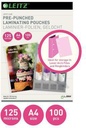 LEITZ Laminierfolie Leitz 303 x 216 mm (B x H) DIN A4 125µm