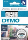 DYMO Schriftbandkassette DYMO® D1 24 mm x 7 m (B x L) transparent
