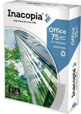 INACOPIA Kopierpapier Inacopia office DIN A4 75g/m² 2fach