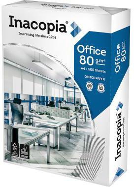 INACOPIA Multifunktionspapier Inacopia office DIN A4 80g/m² weiß 500