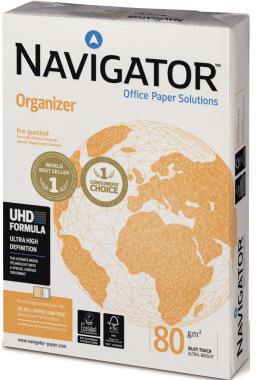 NAVIGATOR Kopierpapier Navigator Organizer DIN A4 80g/m²