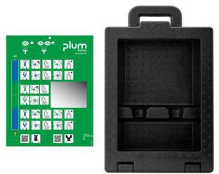 [9199154520] PLUM Augenspülstation PLUM iBox 2 42,5 x 29 x 13,5 cm (B x H x