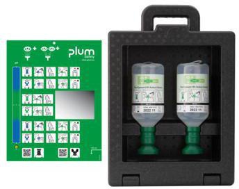[9199154522] PLUM Augenspülstation PLUM iBox 2 42,5 x 29 x 13,5 cm (B x H x