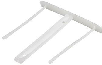 [9199154604] BANKERS BOX Abheftbügel Bankers Box® 60mm Kunststoff weiß 100