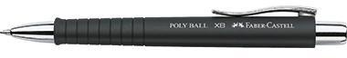 [9199154635] FABER-CASTELL Kugelschreiber Faber-Castell Poly Ball 0,6mm XB blau (schwarz)