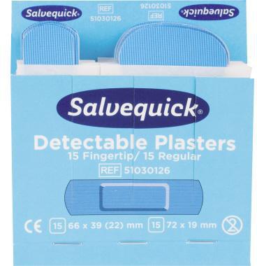 SALVEQUICK Nachfüllset Pflasterspender Salvequick detektierbar Refill 51030126