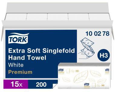 TORK Papierhandtuch Tork Premium 22,6 x 23 cm (B x L)